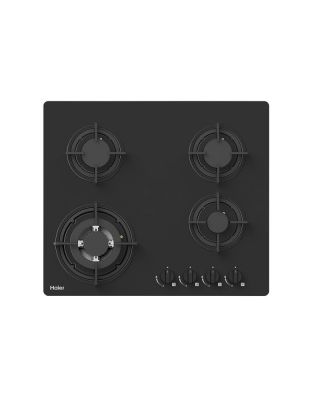 PLAQUE ENCASTRABLE HAIER A GAZ NOIR 4 FEUX 60X60 HOB 760B