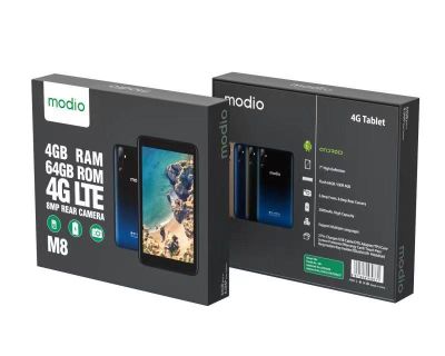 TABLETTE ENFANT| MODIO M8 - 4 Go RAM - 64 Go MEMOIRE - 4Go+ WIFI - 7''