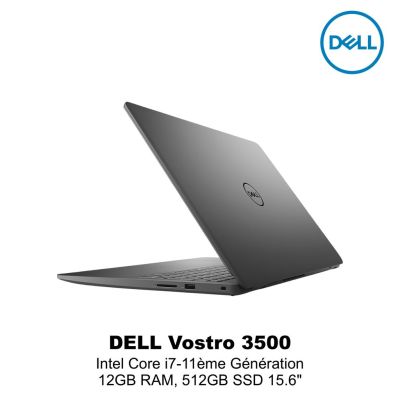 DELL VOSTRO 3500 Intel Core i7-11éme Génération 12GB RAM 512 GB SSD 15.6