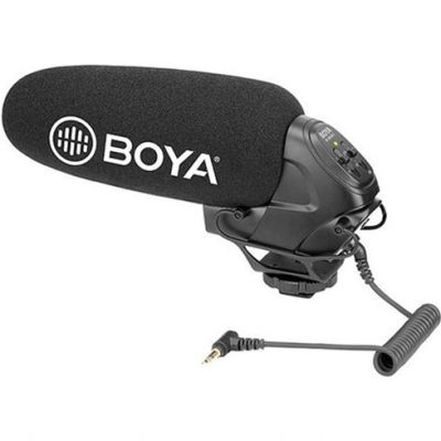 Microphone de fusil de chasse sur caméra| BOYA BY-BM3031