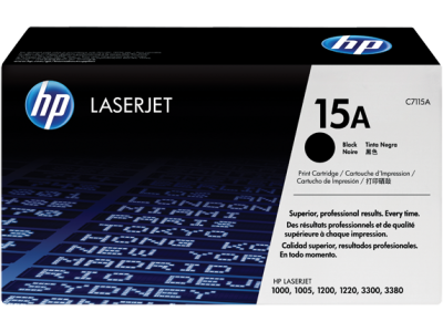 HP 15A -TONER NOIR-2500 pages - C7115A