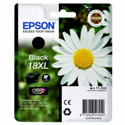 CARTOUCHE EPSON 18 XL NOIR