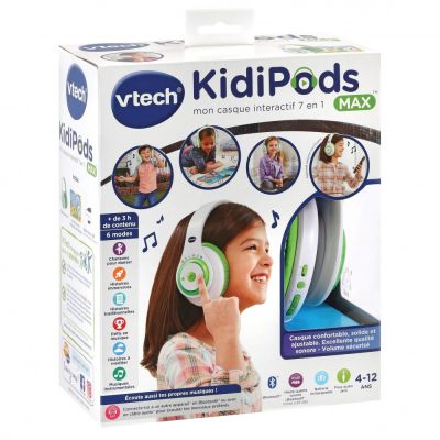 JOUET ENFANT|Kidipods Max - Mon casque interactif 4-12 ans
