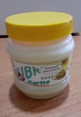 POMMADE DE BEURRE DE KARITE ADOUCISSANTE IBK-A BASE D'HUILE D'OLIVE 500G
