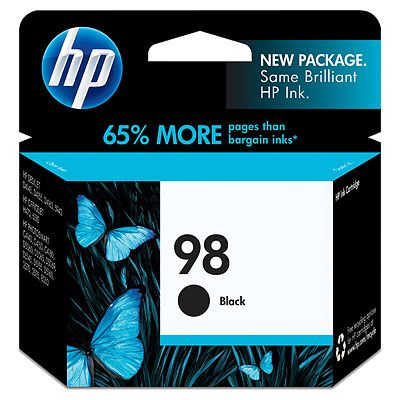 CARTOUCHE HP 98 NOIR JET D'ENCRE