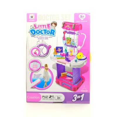 Jouet Enfant|Ensemble 3 en 1 Valise du Médecin |Little Doctor |3Ans+