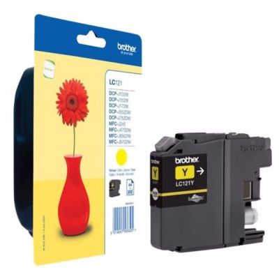 CARTOUCHE BROTHER LC121 NOIR