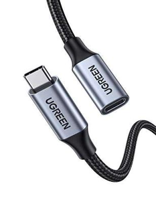 Câble d'extension USB C UGREEN - 1M Type C mâle à femelle 100 W PD Charge rapide UGreen