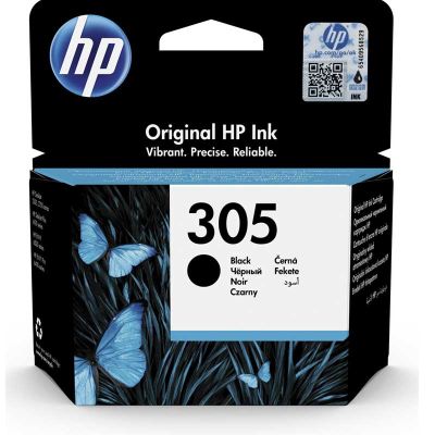 CARTOUCHE D'ENCRE NOIR HP 305