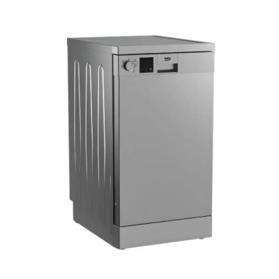 LAVE VAISSELLE BEKO 10 COUVERTS AVEC AFFICHAGE LED SILVER DVS05024S