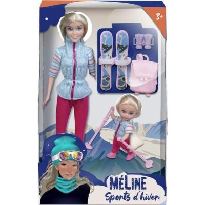 JOUET ENFANT|MANNEQUIN MELINE SPORTS HIVER 3+