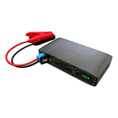 HALO Bolt 58830 mWh | Chargeur Portable pour Smartphones Ordinateurs | Démarreur d'urgence voiture | Jump Starter | Sortie Prise Courant- Gris