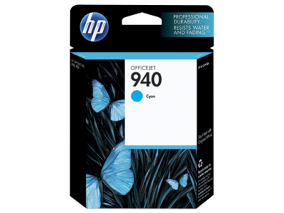 CARTOUCHE HP 940 (C4907S) JET D'ENCRE CYAN