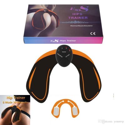 Electrostimulateurs Musculaire fessier, EMS Hips Trainer, Stimulateur Musculaire, Appareil Fesse Intelligent Portable, Home Office Gym Workout