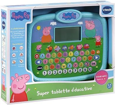 VTECH|PEPPA PIG|SUPER TABLETTE ÉDUCATIVE|2-5Ans