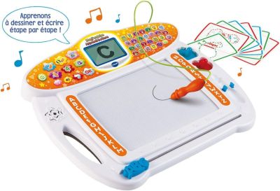 ENFANT | VTech - Magi'Ardoise Apprenti Écriture, Ardoise Magique Enfant, Tablette à Dessin, Jouet Éducatif et Créatif pour Apprendre à Écrire, Contenu en Français | 3 a 6 ANS