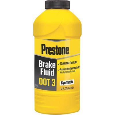Prestone AS400 DOT 3 Liquide de frein synthétique 12 oz.