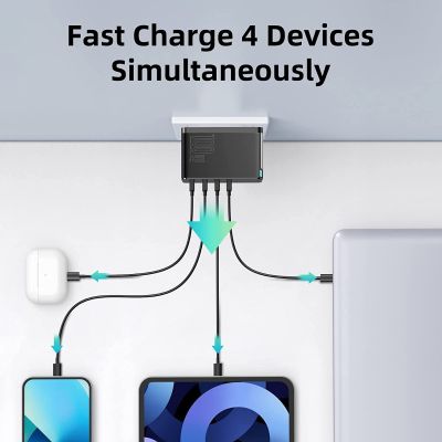 Chargeur USB C 100W Baseus 4 ports de type C