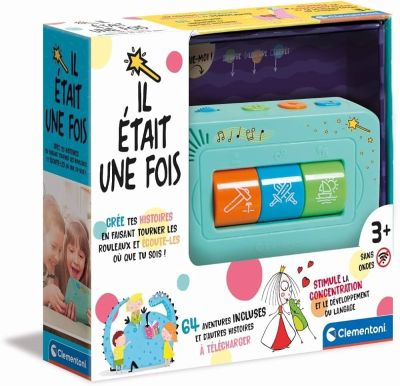 Clementoni|Il Etait Une Fois-Mon Conteur d'histoires Jeu interactif|3Ans+