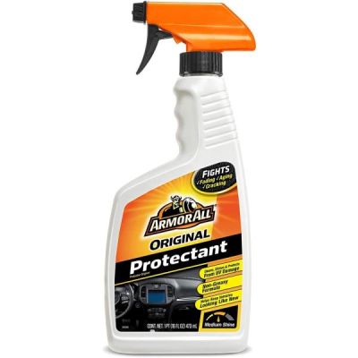 Armor All 10160 Original Protectant | Entretien plastique tableau de bord et tout interieur pour voiture | Flacon pulvérisateur à gâchette, 16 Fl Oz