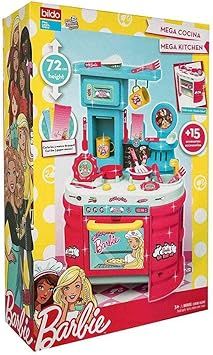 ENFANT|BARBIE MEGA CUISINE BILDO + 16 ACCESSOIRES|3An+