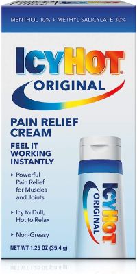Crème anti-douleur Icy Hot, extra-forte avec menthol, 1,25 onces