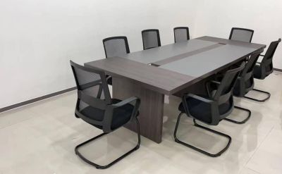 MOBILIER DE BUREAU|TABLE DE REUNION 8 PLACES 3m|EM