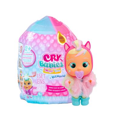 Jouet Enfant|Mini Poupée Surprise qui Pleure avec 7 Accessoires 3Ans +