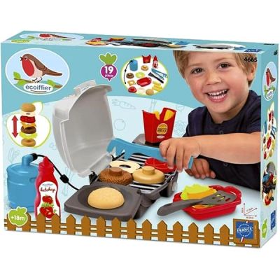 Jouet Enfant | Barbecue à Burgers + 19 Accessoires | 18M+