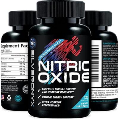 Supplément d’oxyde nitrique extra fort L Arginine 3X Force | soutien musculaire pour la force et l’énergie pour s’entraîner plus dur |120 gélules