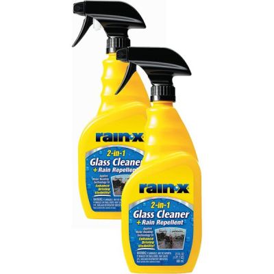 Rain-X 5071268-2 Glass Cleaner + Rain Repellent, 23 oz | 1 UNITÉ