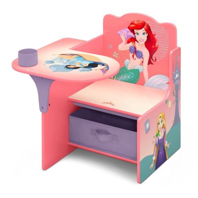 MOBILIER ENFANT | Chaise de bureau Delta pour enfants avec bac de rangement, Disney Princess