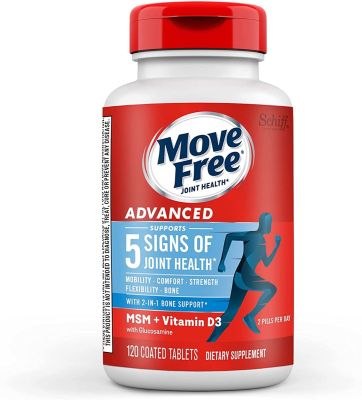 Glucosamine Chondroïtine MSM & Vitamine D3 Complément pour la Santé des Articulations