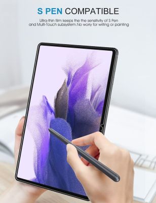 Protecteur d'écran SPARIN compatible avec Samsung Galaxy Tab S7 FE 2021 / Galaxy Tab S7 Plus