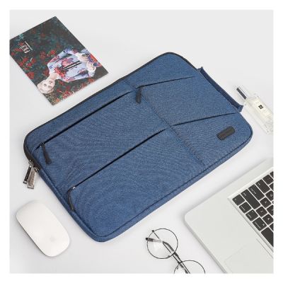 Sacoche ordinateur portable 14 Pouces Noir/Gris/Bleu SHENG BEIER 836