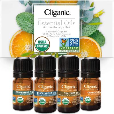 Huiles essentielles d'aromathérapie bio Cliganic