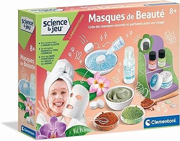 ENFANT| SCIENCE ET JEU MASQUES DE BEAUTE 8ANS+