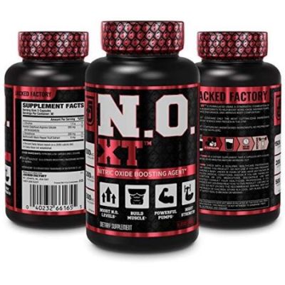 Supplément d’oxyde nitrique XT avec de la nitrosigine L, de l’arginine et de la citrulline pour la croissance, les pompes, la vascularisation et l’énergie musculaires - Extra-force avant séance d’entraînement N.O. Booster & Muscle Builder - 90 pilule