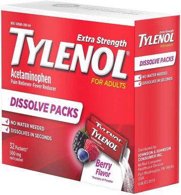 ANTI DOULEUR | TYLENOL EXTRA STRENGTH DISSOLVABLE | 500MG