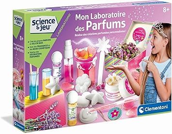 Enfant | Clementoni Science & Jeu | Mon Laboratoire des Parfums | 8Ans+