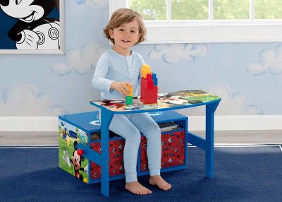 MOBILIER ENFANT | BANC D'ACTIVITÉ CONVERTIBLE POUR ENFANTS | Delta Children, Disney MICKEY MOUSE