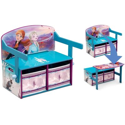 MOBILIER ENFANT | BANC D'ACTIVITÉ CONVERTIBLE POUR ENFANTS Delta Children, Disney La Reine des Neiges II