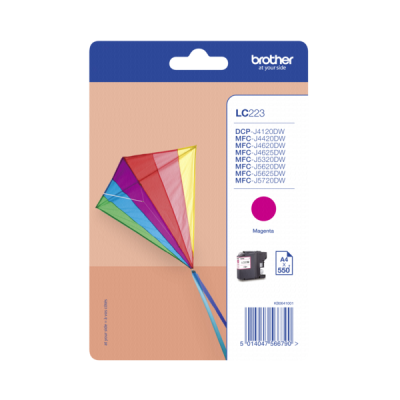 CARTOUCHE BROTHER LC-223 MAGENTA