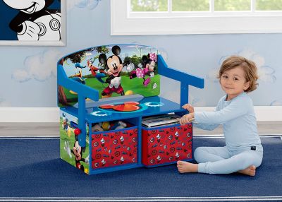 MOBILIER ENFANT | BANC D'ACTIVITÉ CONVERTIBLE POUR ENFANTS | Delta Children, Disney MICKEY MOUSE