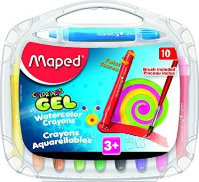CRAYONS AQUARELLES MAPED COLLOR'PEPS EN GEL RETRACABLE