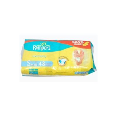 COUCHES BÉBÉ PAMPERS 3 - 6 Kg 48 pcs