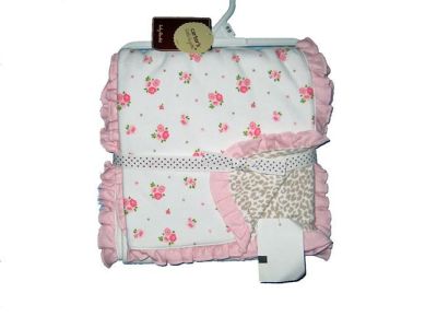 ACCESSOIRES BÉBÉ - Couverture réversible fille 100% coton #2014 