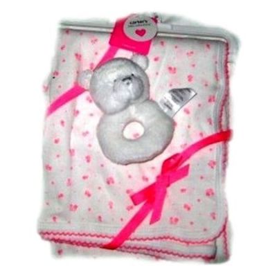 ACCESSOIRES BÉBÉ - Couverture nouveau né fille 100% coton #2012