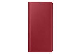 COQUE DE PROTECTION SAMSUNG GALAXY NOTE 9 (LEATHER WALLET COVER RED)