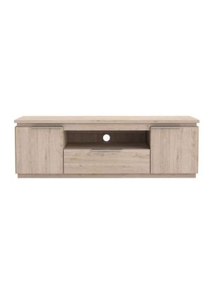 MOBILIER DE MAISON - BANC TV 2 PORTES, 1 TIROIR 140,7 x 44,5 x 45,2 cm REF 19469
